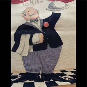 Hanging Belgian tapestry Diner